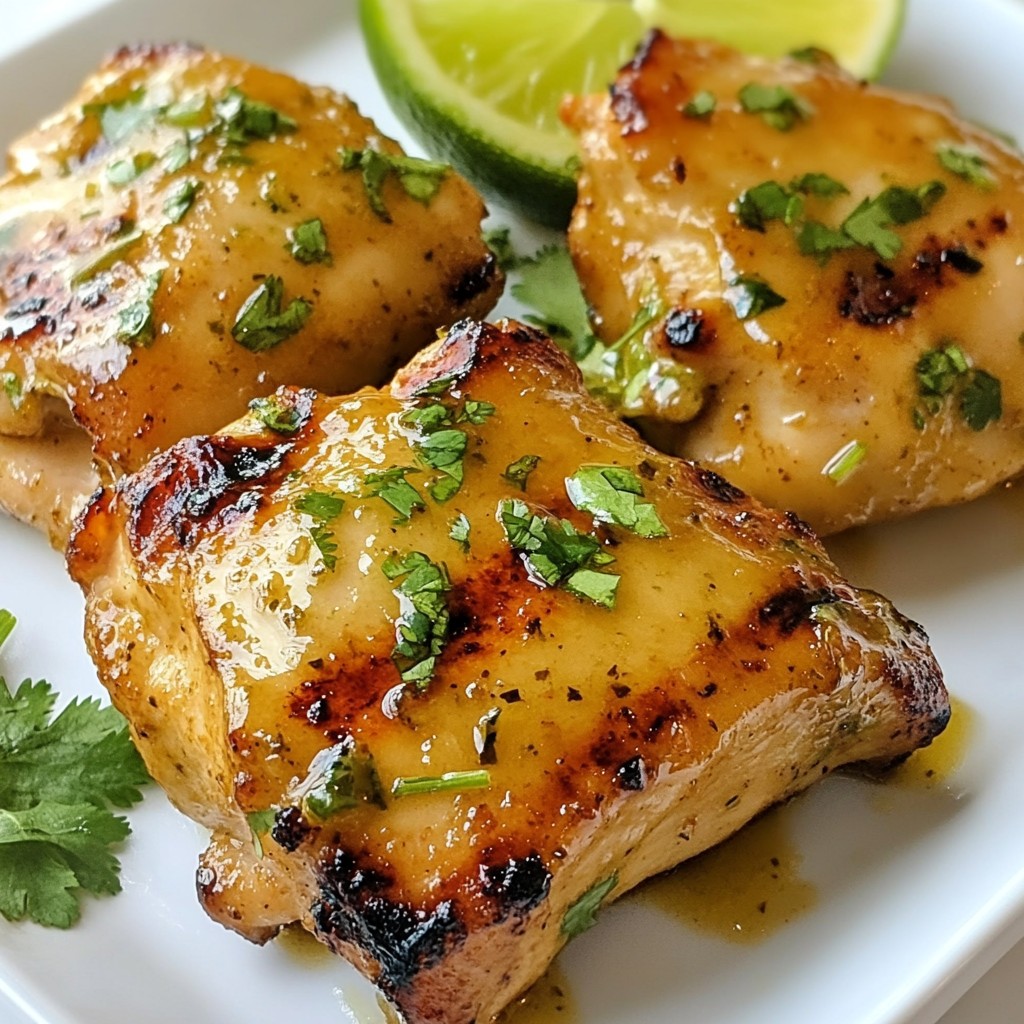 Honey Lime Grilled Chicken Breasts Flavorful Dinner Treat