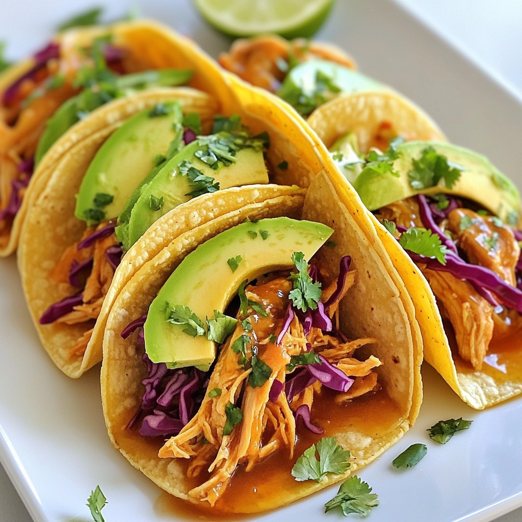 Honey Lime Chicken Tacos Flavorful and Easy Recipe
