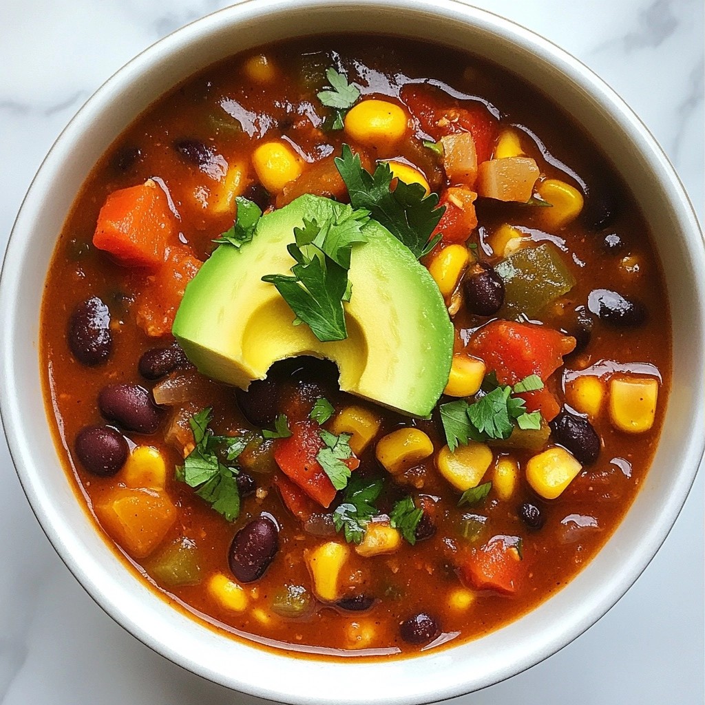 Hearty Batch Cook Black Bean and Corn Chili Recipe