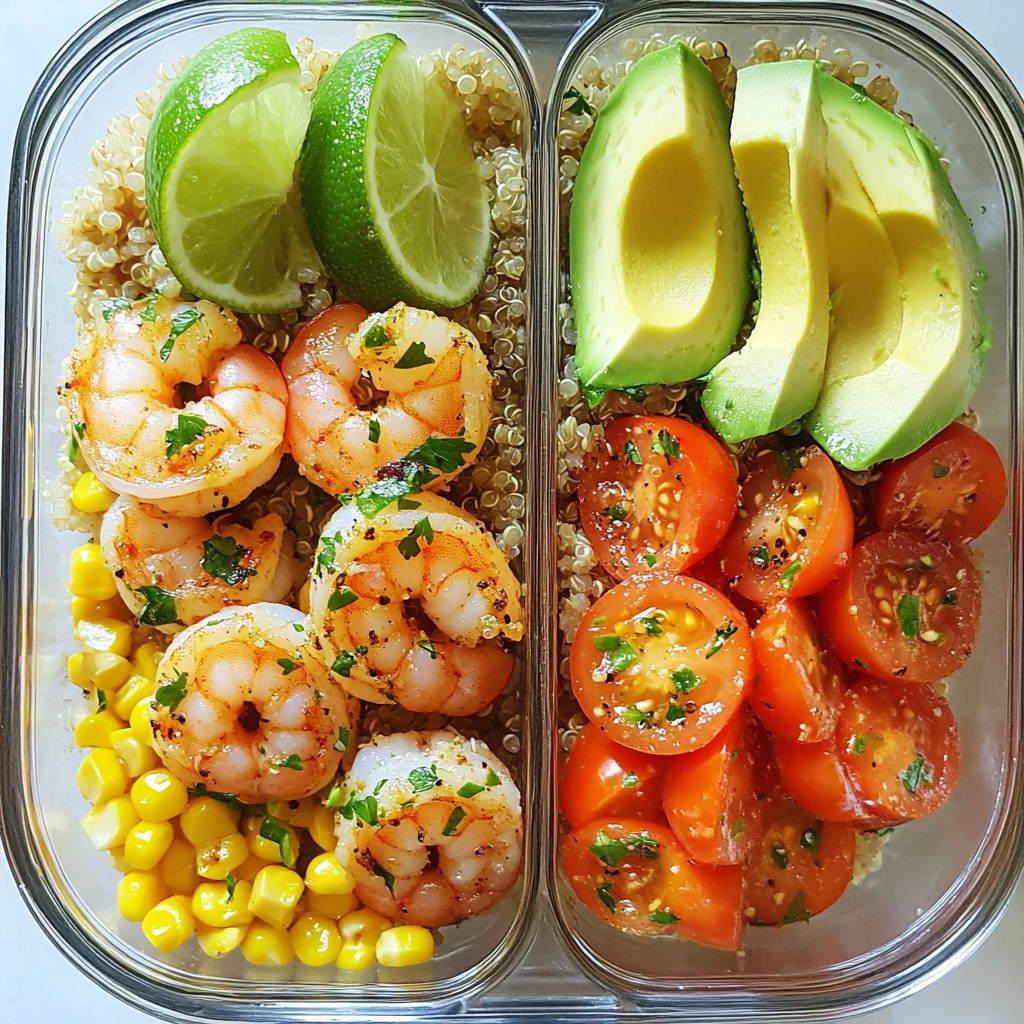 Zesty Meal Prep Cilantro Lime Shrimp Bowls Delight