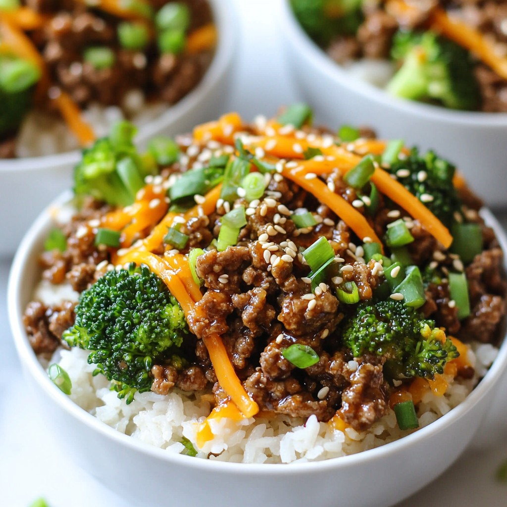 Spicy Meal Prep Korean Beef Bowls Quick and Easy Recipe