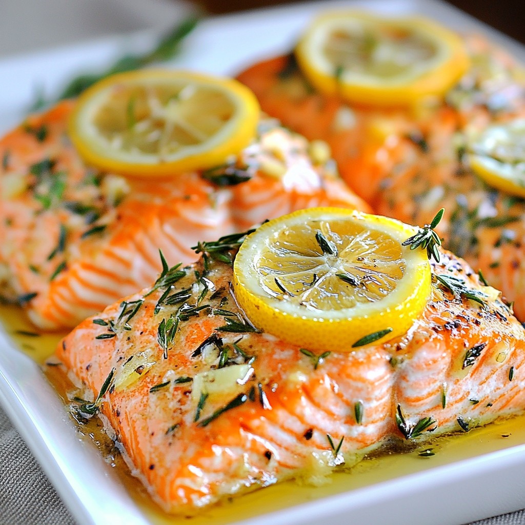 Lemon Herb Roasted Salmon Flavorful and Simple Dish