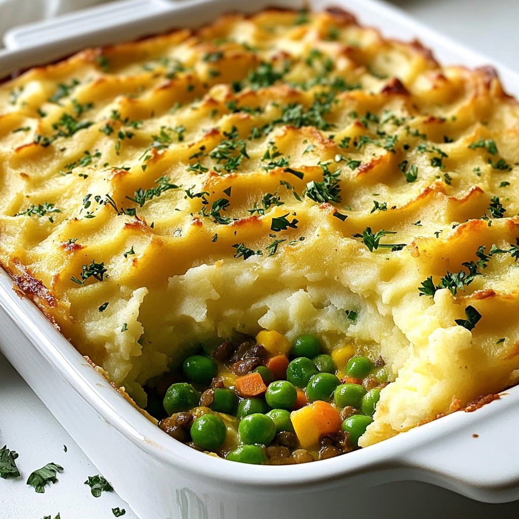Vegan Lentil Shepherds Pie Delicious and Simple Meal