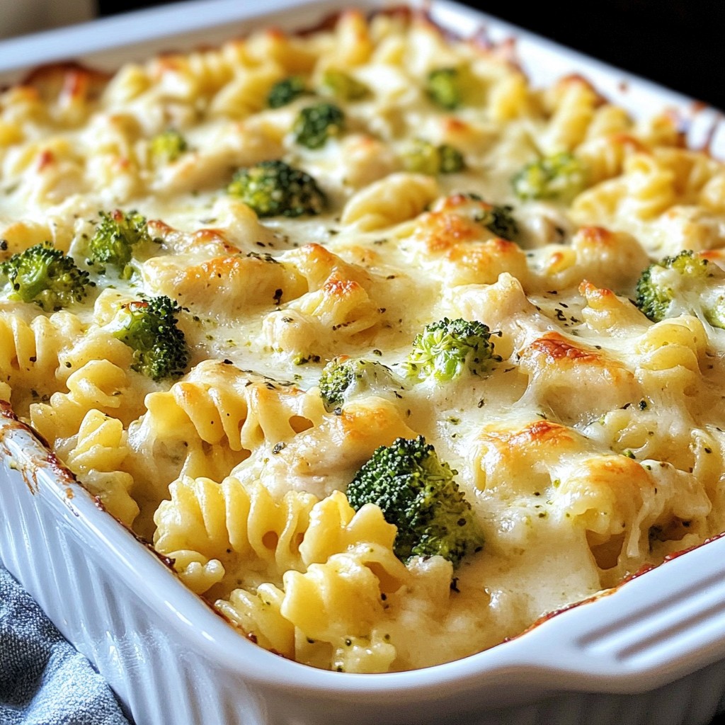 Creamy Freezer-Friendly Chicken Alfredo Casserole