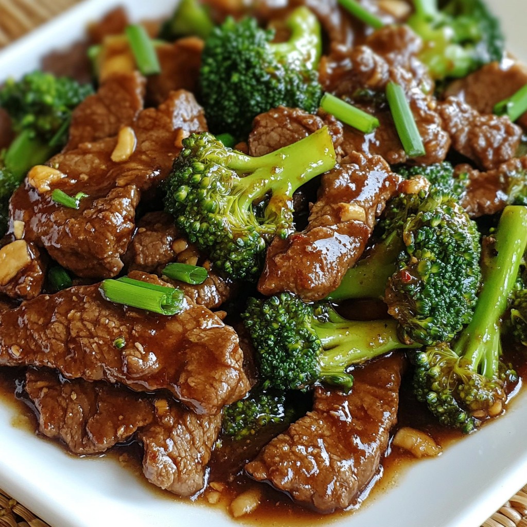 Savory Batch Cook Beef and Broccoli Stir Fry Recipe