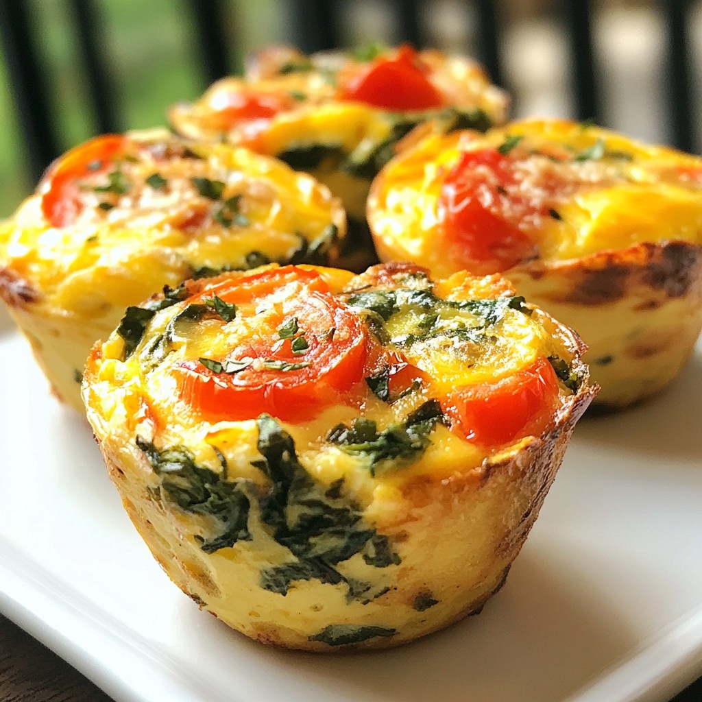 Hearty Make-Ahead Veggie Quiche Muffins Delight