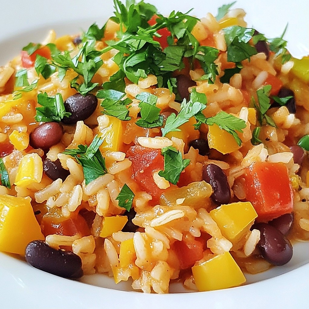 Hearty batch cook Vegetable and Bean Jambalaya Recipe