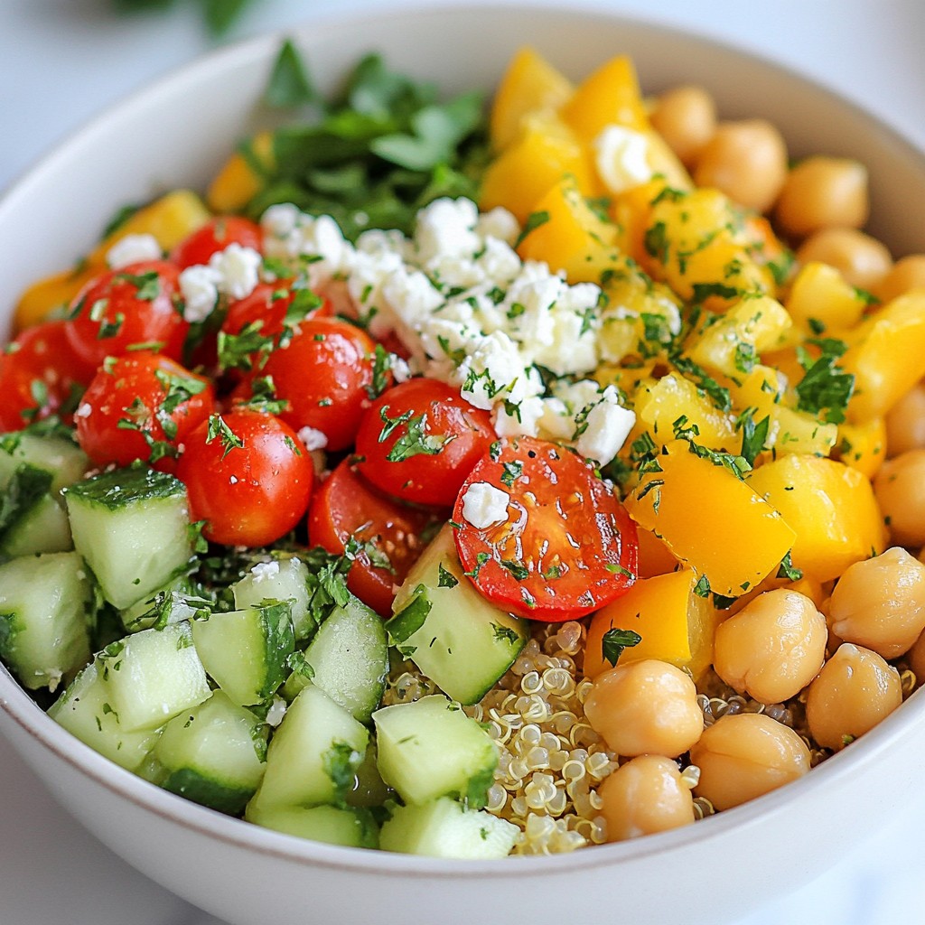 Zesty Freezer-Friendly Lemon Herb Quinoa Bowls Recipe