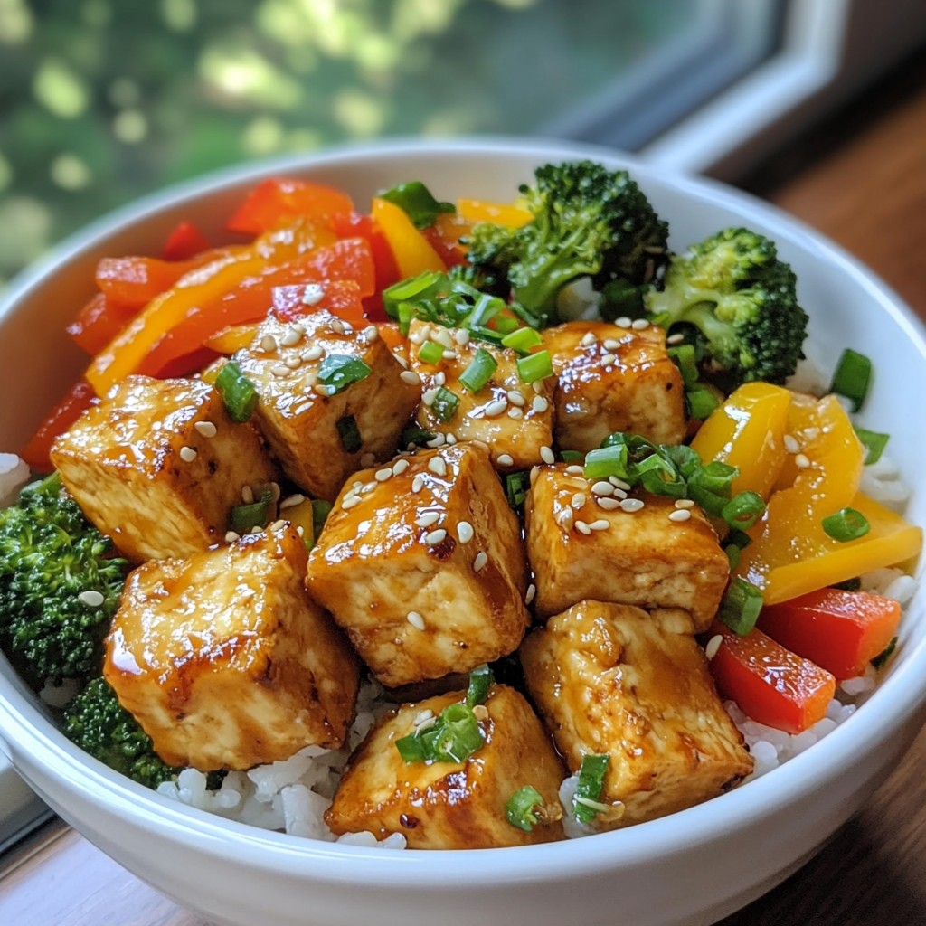 Tangy Meal Prep Lemon Pepper Tofu Stir Fry Delight