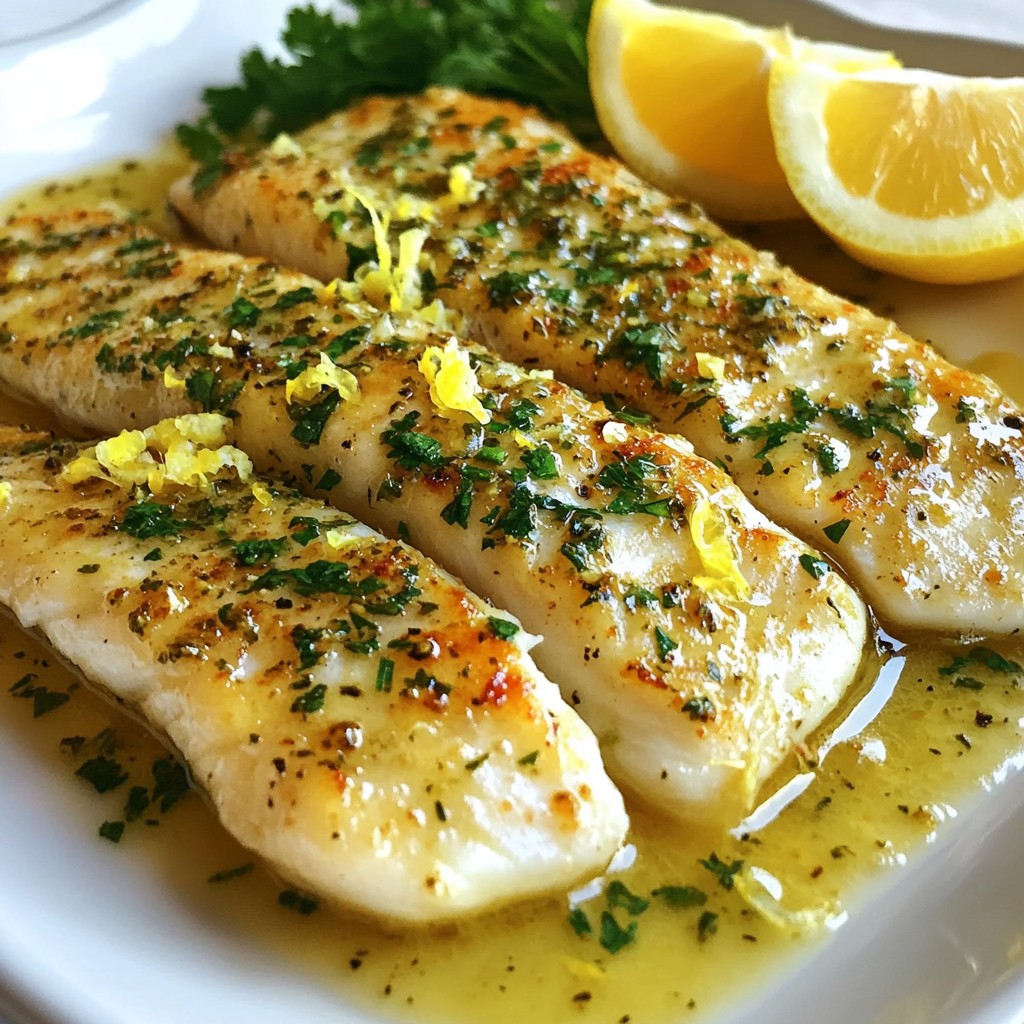 Garlic Butter Herb Tilapia Flavorful and Easy Recipe