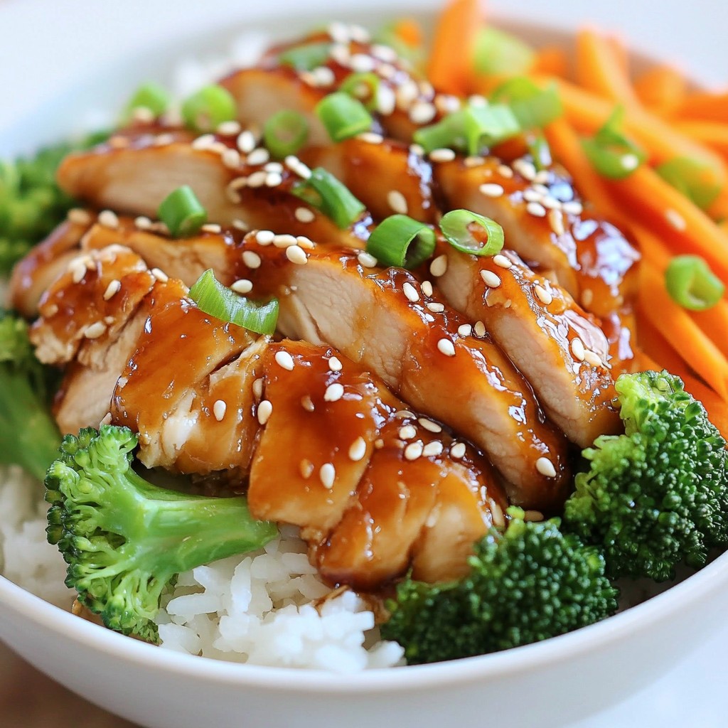 Teriyaki Chicken Rice Bowls Flavorful and Easy Recipe