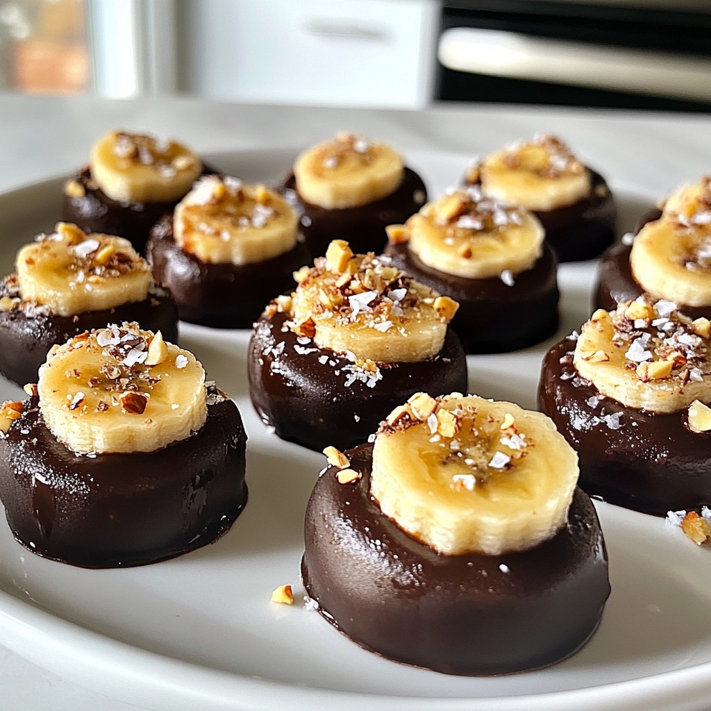 Chocolate Covered Banana Bites Irresistible Snack Idea
