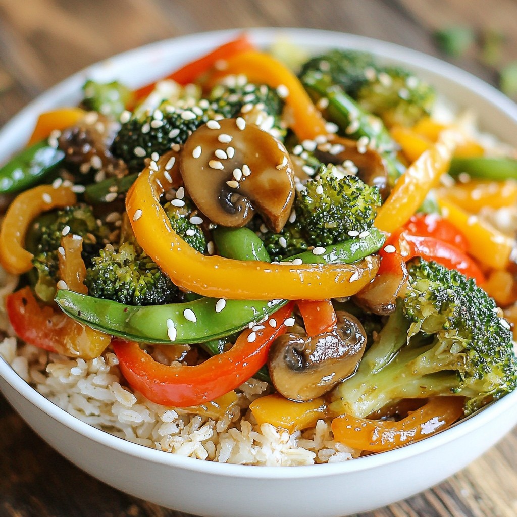 Teriyaki Veggie Stir-Fry Simple and Flavorful Meal