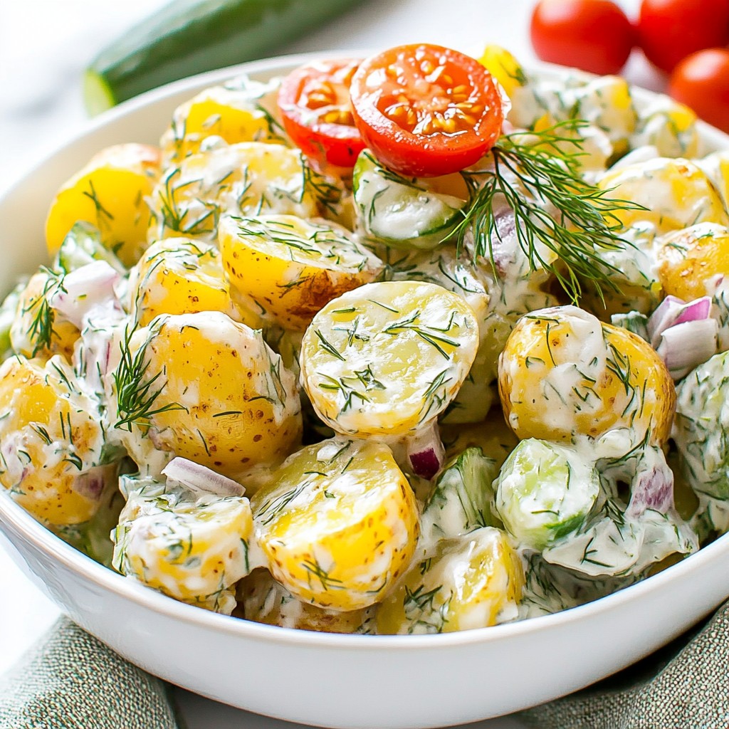 Greek Yogurt Dill Potato Salad Easy and Flavorful Dish
