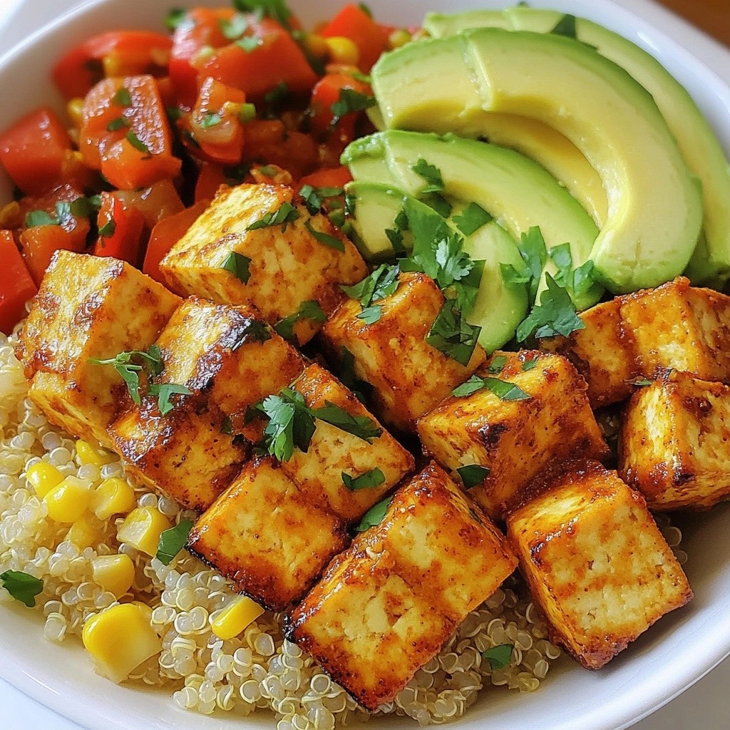 Spicy Meal Prep Chili Lime Tofu Bowls for Health