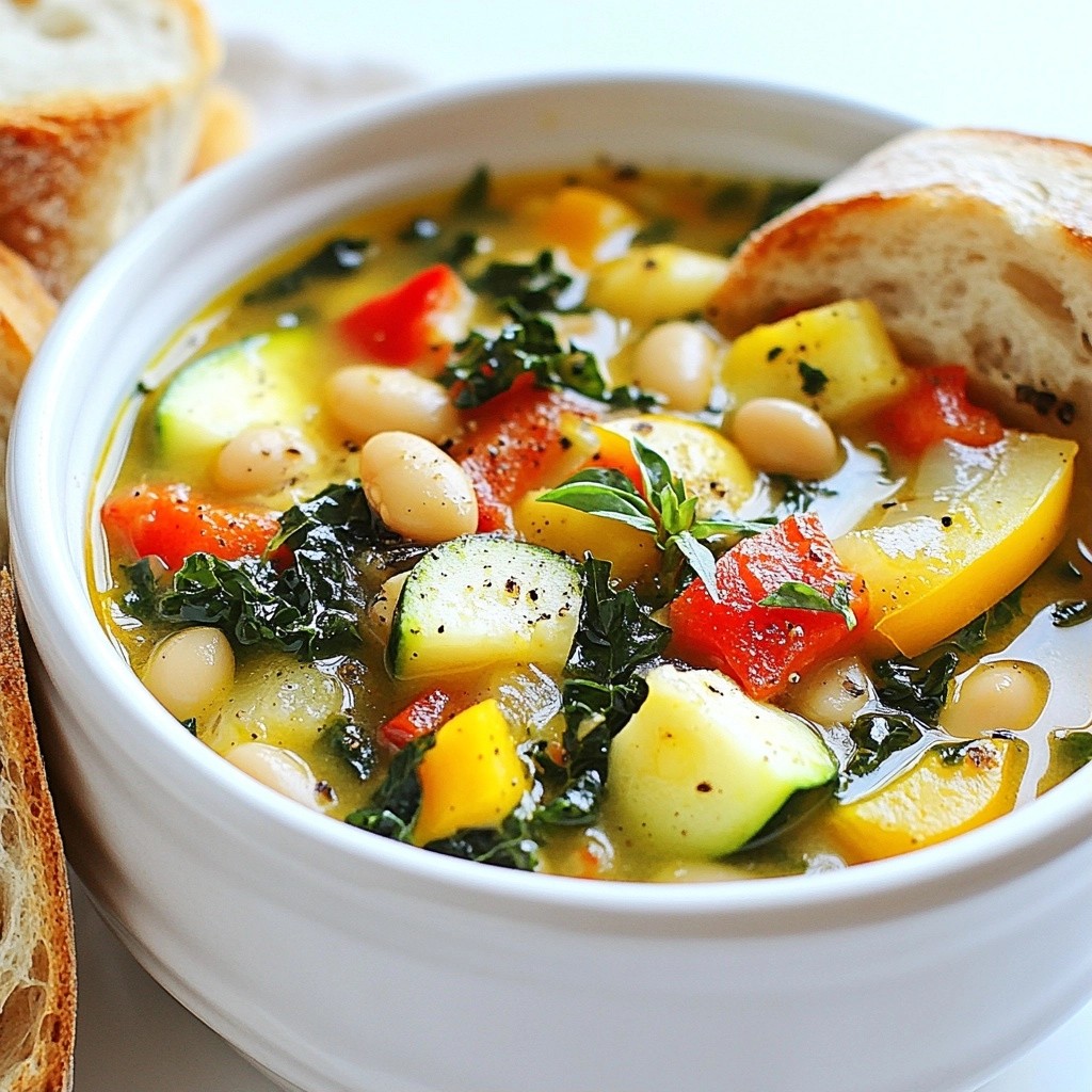 Hearty Batch Cook Tuscan White Bean Stew Recipe
