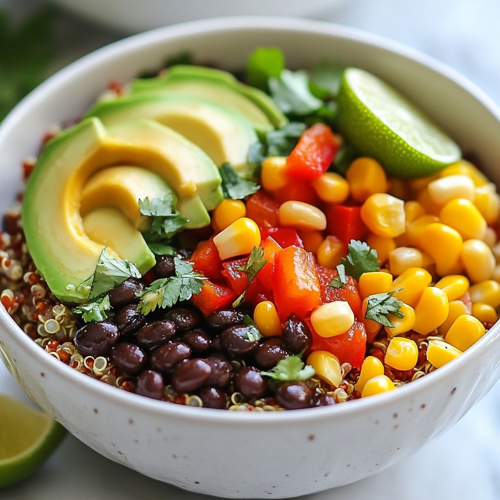 Smoky Meal Prep Black Bean Quinoa Bowls Delightful Dish