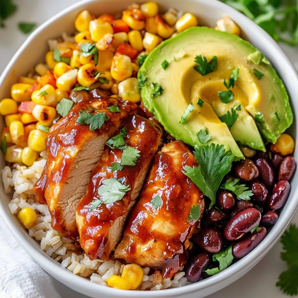 Smoky Meal Prep BBQ Chicken Bowls Deliciously Easy