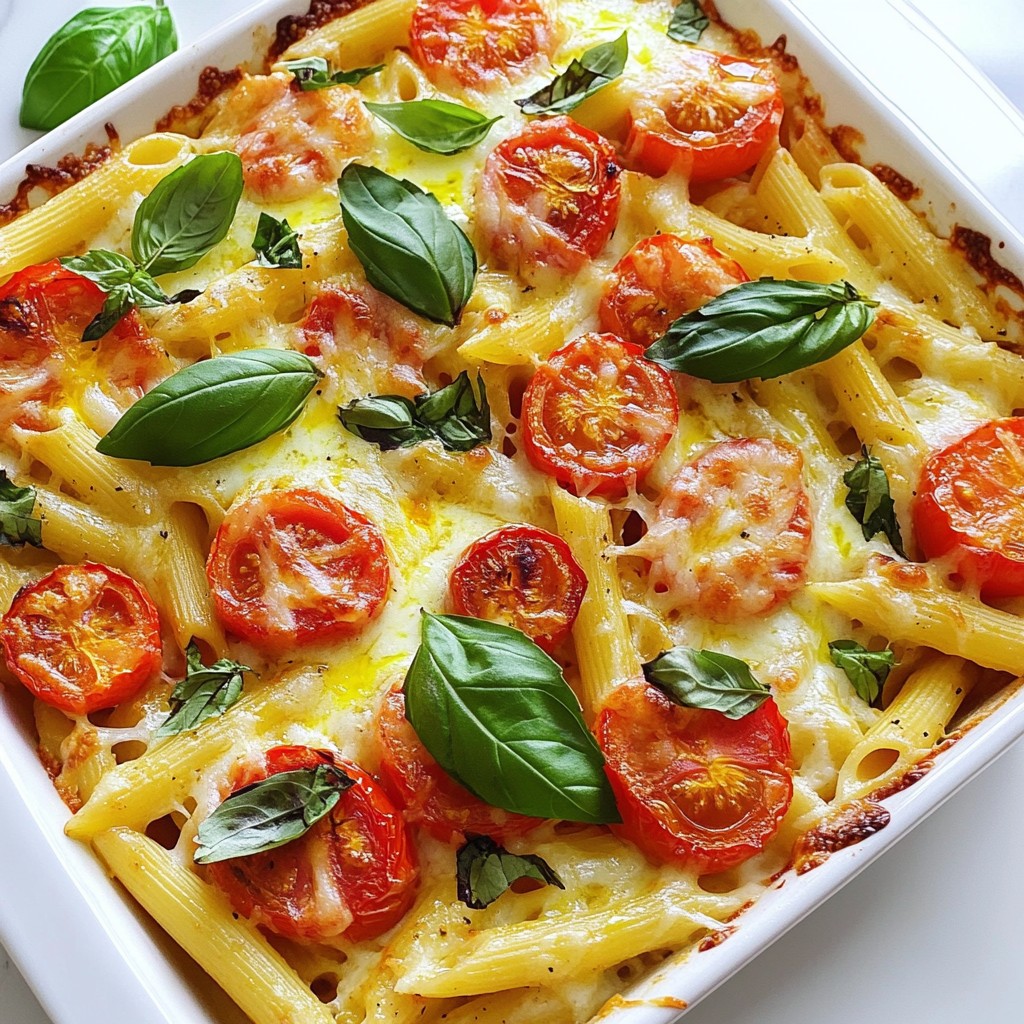 Roasted Tomato Feta Pasta Bake Easy Comfort Meal