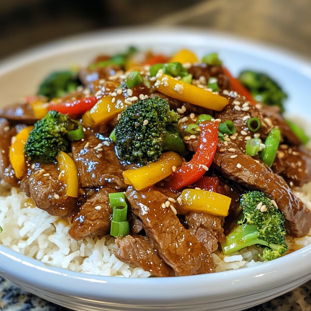 Savory Batch Cook Beef and Broccoli Stir Fry Recipe