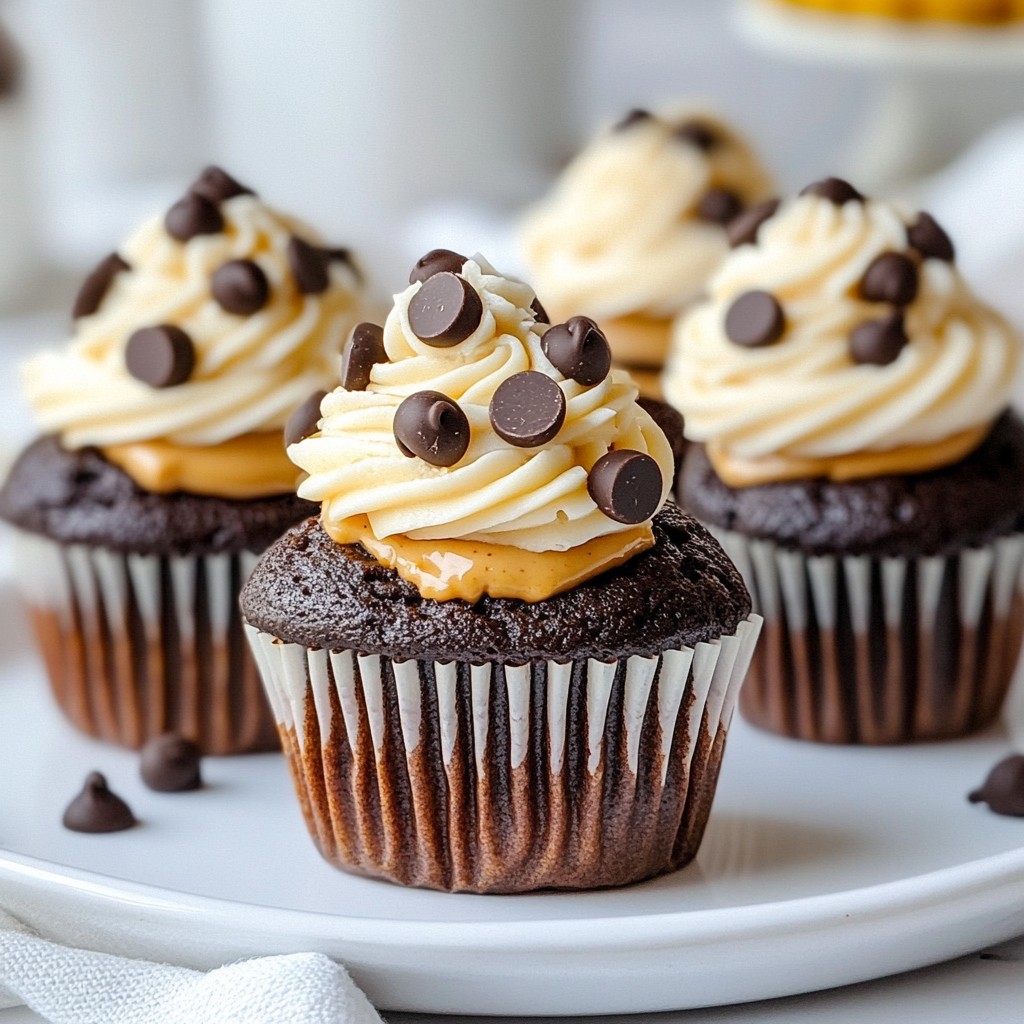 Chocolate Peanut Butter Cupcakes Irresistible Delight