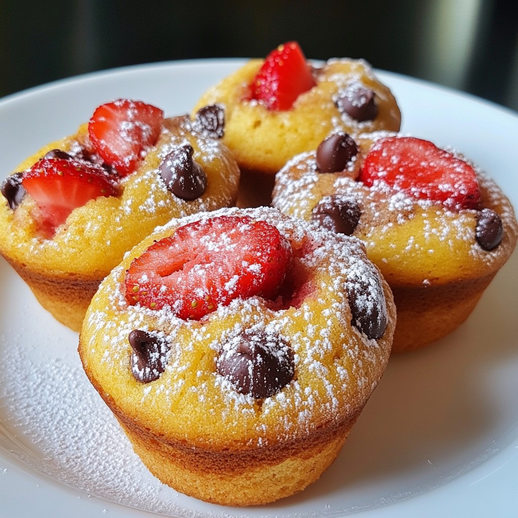 Strawberry Chocolate Chip Muffins Delightful and Simple