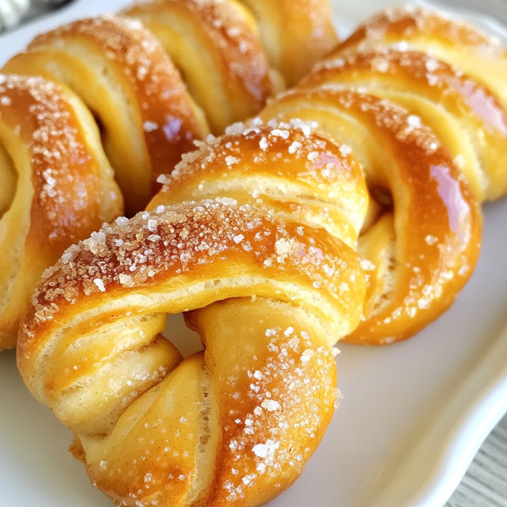 Cinnamon Sugar Pretzel Twists Irresistible and Simple