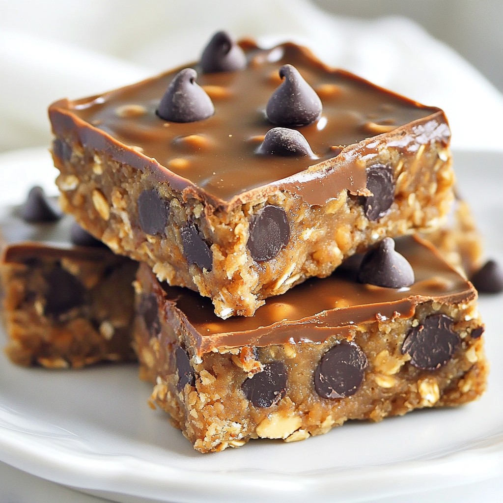 Peanut Butter Chocolate Energy Squares Simple Treat