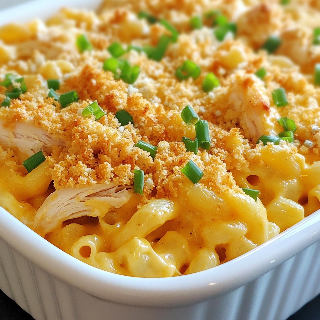 Buffalo Chicken Mac & Cheese Flavorful Comfort Dish
