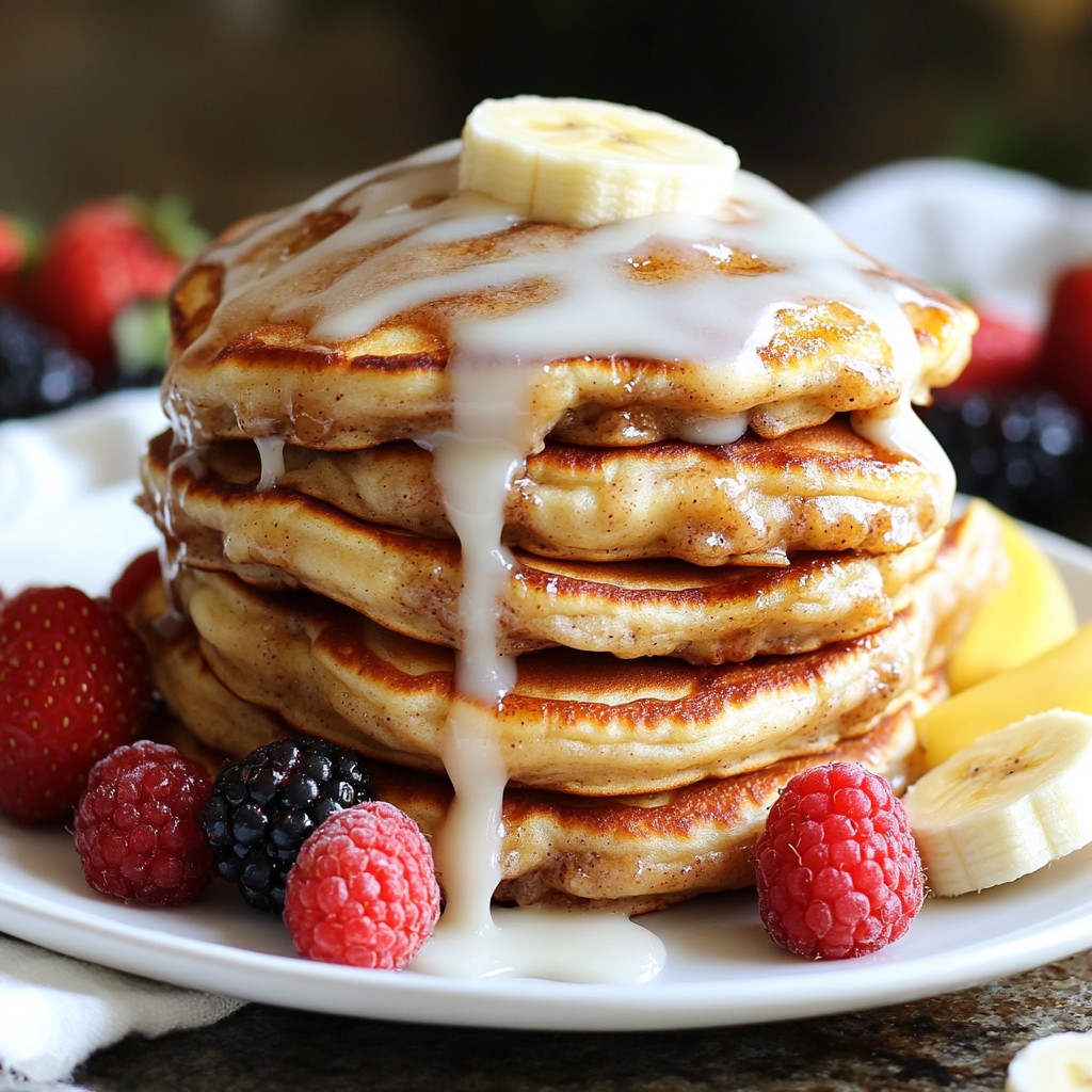 Cinnamon Roll Pancakes Delightful and Easy Recipe