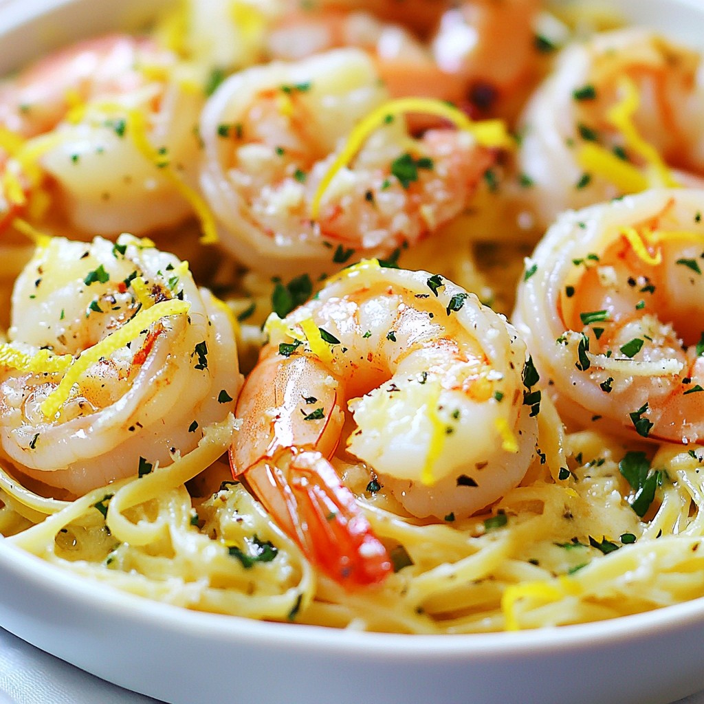 Garlic Butter Shrimp Scampi Delightful and Easy Meal