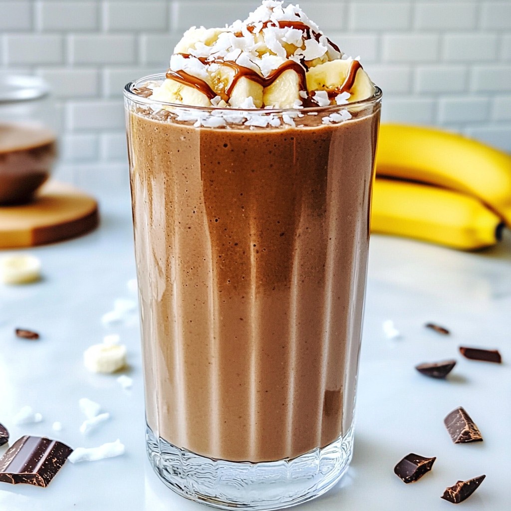 Almond Joy Protein Smoothie Healthy and Tasty Recipe