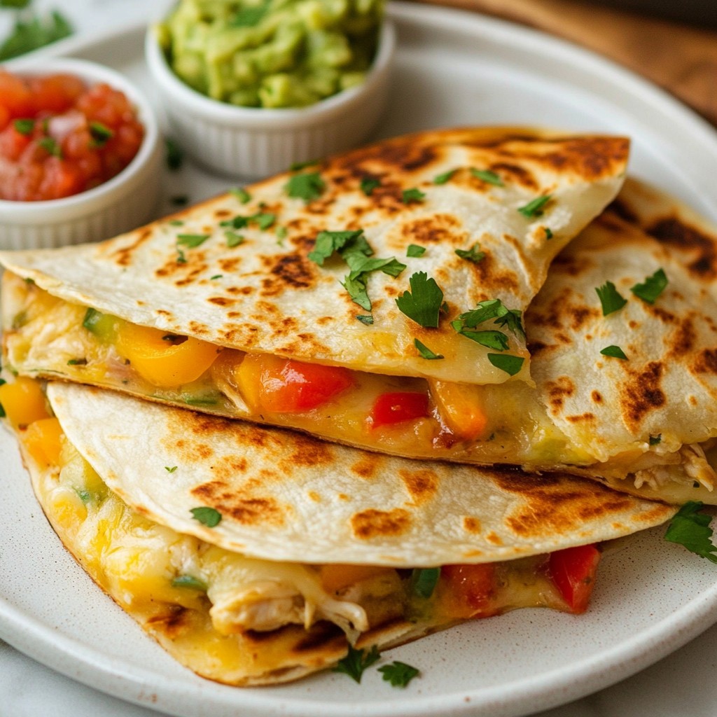 Pepper Jack Chicken Quesadillas Flavorful Comfort Meal
