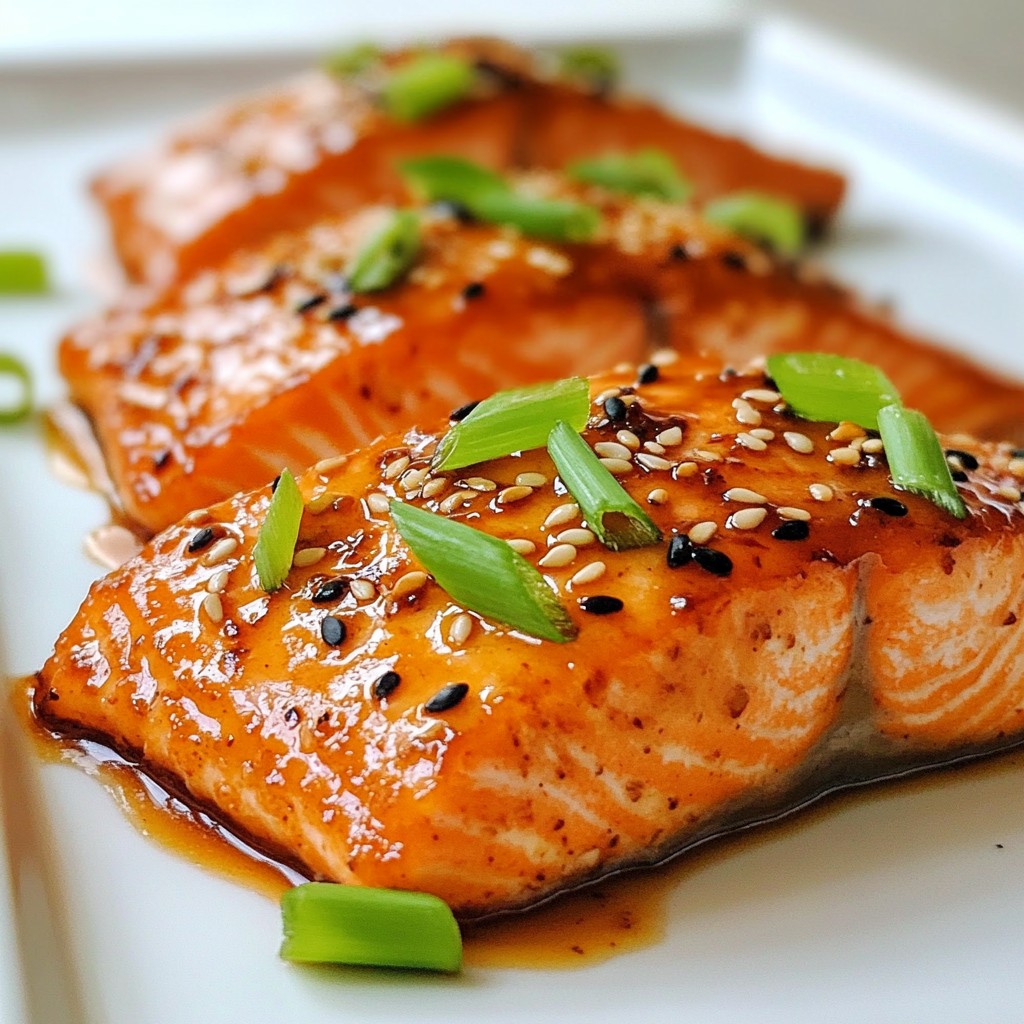 Ginger Soy Glazed Salmon Tasty and Simple Recipe
