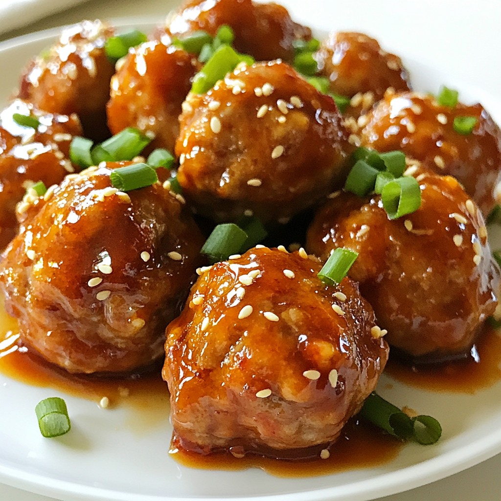 Spicy Sriracha Honey Meatballs Bold Flavor Delight