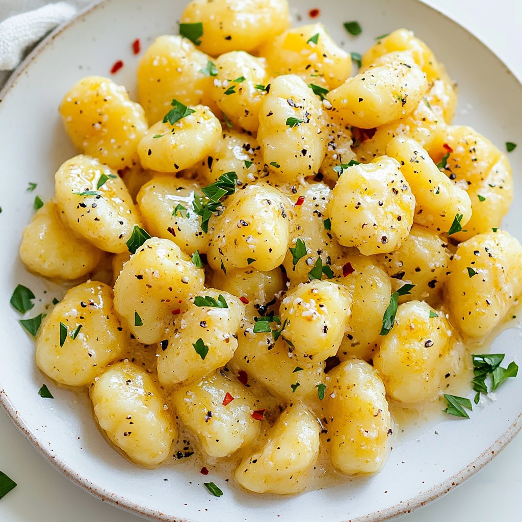 Creamy Garlic Parmesan Gnocchi Quick and Easy Recipe